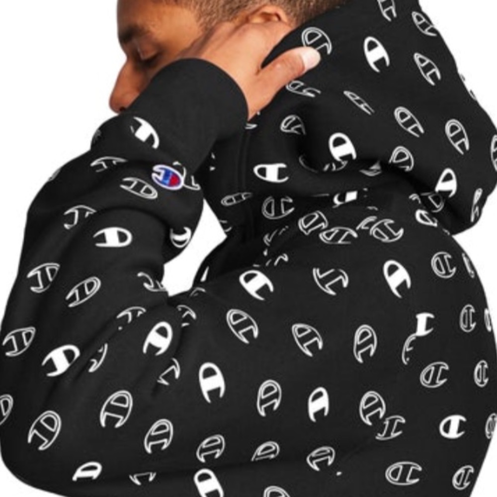 Men’s double weave Champion hoodie